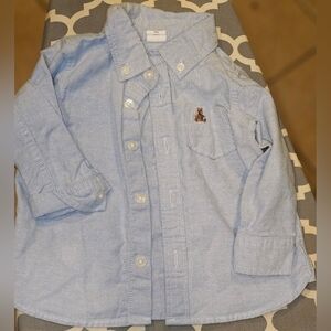 Baby Gap Convertible Button-Up Shirt